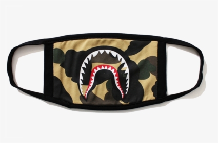 Bape Camo Shark Mask, HD Png Download, Free Download