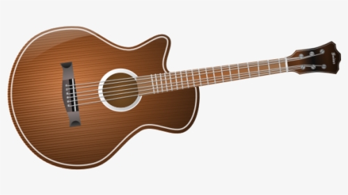 Acoustic Guitar Vector Clip Art - Guitar Png Clipart, Transparent Png, Free Download
