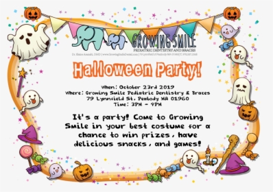 Halloween Party - Happy Birthday Witch, HD Png Download, Free Download