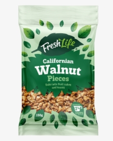 Freshlife Walnutpieces 150g Render - Chia 150g, HD Png Download, Free Download