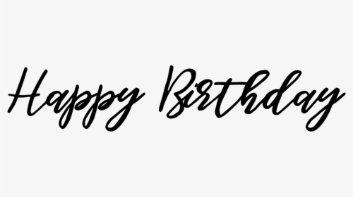 Happy Birthday Transparent Word Art, HD Png Download, Free Download
