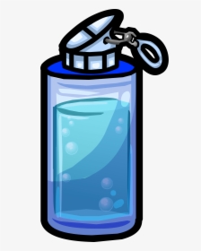 Club Penguin Rewritten Wiki - Reusable Water Bottle Clipart, HD Png Download, Free Download