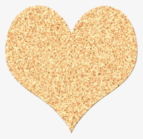 Transparent Background Gold Glitter Heart , Png Download - Transparent Background Glittery Heart Png, Png Download, Free Download