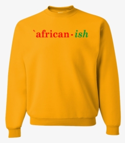 Africanish Yellow Sweatshirt, HD Png Download, Free Download