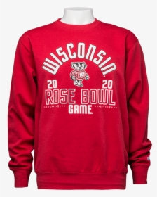 Cover Image For 2020 Rose Bowl Game Blue 84 Crew Neck - Bucky The Badger, HD Png Download, Free Download