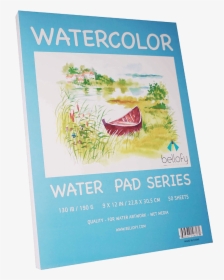 Bellofy Paper Pad - Watercolour Pad 50 Sheets, HD Png Download, Free Download