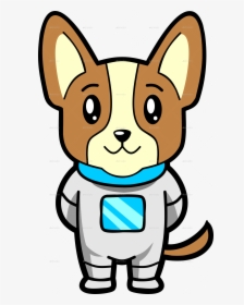 Dog In Space Clipart, HD Png Download, Free Download