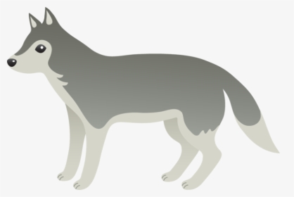 Cute Wolf Clip Art, HD Png Download, Free Download