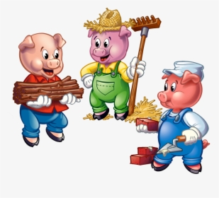 Three Little Pigs Clipart, HD Png Download, Free Download