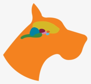 Brain Stem - Dog Head With Brain, HD Png Download, Free Download