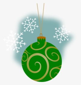 How To Set Use Green Decorative Ornament Clipart - Pink Christmas Ornament Clipart, HD Png Download, Free Download
