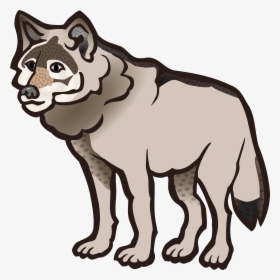Wolf Clip Art - Wolf Clipart Black And White, HD Png Download, Free Download