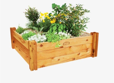 Fence Clipart Planter Box - Raised Bed Garden Png Transparent Background, Png Download, Free Download