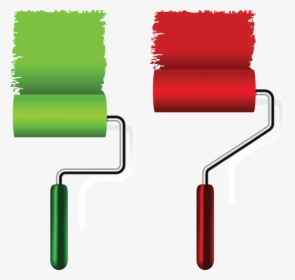 Transparent Paintbrush Clipart - Paint Brush Roller Png, Png Download, Free Download