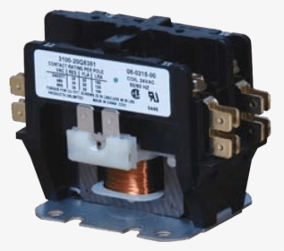 2 Pole Magnetic Contactor Image - 2 Pole Magnetic Contactor, HD Png Download, Free Download