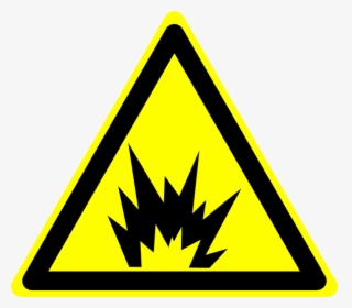 Explosion Warning Sign, HD Png Download, Free Download