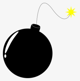 Black And White,bomb,nuclear Weapon - Bomb Clipart Free, HD Png Download, Free Download
