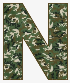 Camouflage Letter A Png, Transparent Png, Free Download