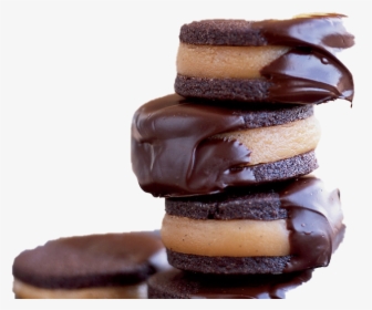 Caramel Chocolate Cookies Png Free Download, Transparent Png, Free Download