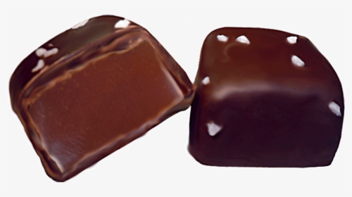 Semisweet Chocolate Covered Caramels With Sea Salt - Chocolate, HD Png Download, Free Download