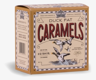 Duckfat Caramels Front-01 - Olive And Sinclair Caramel, HD Png Download, Free Download