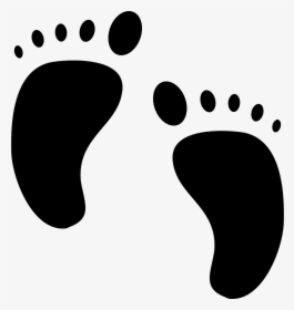 Download Human Foot Prints Baby Footprints Svg Free Hd Png Download Kindpng