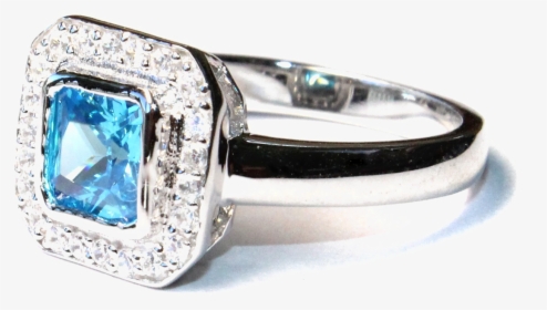 Hd Aquamarine Png Free Download - Engagement Ring, Transparent Png, Free Download
