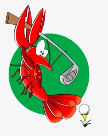 Crawfish Clipart Happy - Crawfish Golf, HD Png Download, Free Download