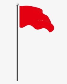 Red Flags Fly Graphics Png Download - Small Red Flag Png, Transparent Png, Free Download