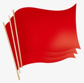 Red Flag Fluttering Png Download - Cartoon Transparent Background Red Flag, Png Download, Free Download
