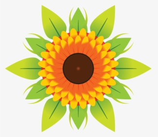 Single Vector Flowers Png, Transparent Png, Free Download
