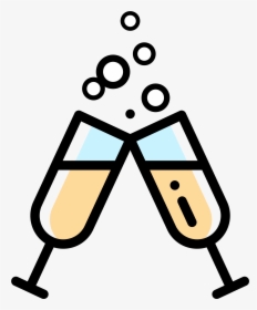 Cocktail Glasses Icon, HD Png Download, Free Download