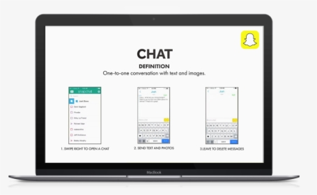 Snapchat Pitch Deck Chat - Social Media Campaign Reporting Template, HD Png Download, Free Download