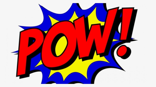 Superhero Comic Book Pow, HD Png Download, Free Download