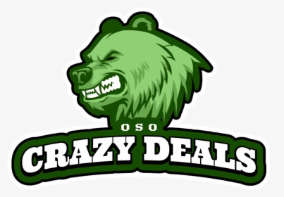 Oso Crazy Deals - Cartoon, HD Png Download, Free Download