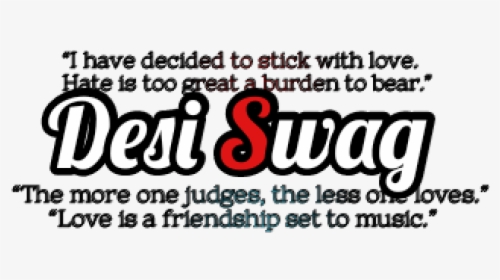 Desi Swag Png Text, Transparent Png, Free Download