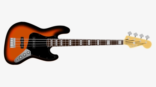 Electric Guitar Png Images - Fender Jazz Bass, Transparent Png, Free Download
