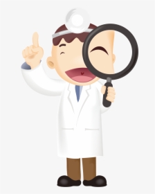 Physician Cartoon Adobe Illustrator Silhouette - Transparent Background Doctor Cartoon Png, Png Download, Free Download