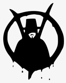 Vendetta Man Film - V For Vendetta Mask Clipart, HD Png Download, Free Download