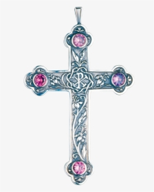 7550 Cross - 925 Sterling Silver Statue Cross, HD Png Download, Free Download