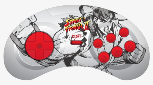 Transparent Ryu Street Fighter 5 Png - Street Fighter Controller, Png Download, Free Download