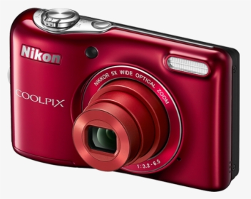 Red - Nikon Coolpix L30, HD Png Download, Free Download