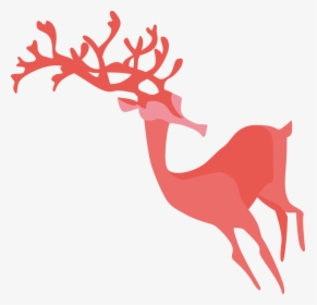 Antler Clipart Buck Antler - Reindeer, HD Png Download, Free Download