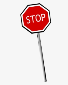 Stop Sign Png Image - Cartoon Stop Sign Clip Art, Transparent Png, Free Download