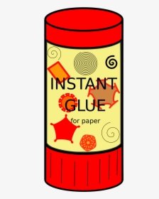 Clipart Scissors Gluestick - Glue Stick Clip Art Png, Transparent Png, Free Download