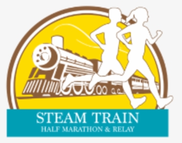 Steam Train Half Marathon & Relay - Illustration, HD Png Download, Free Download