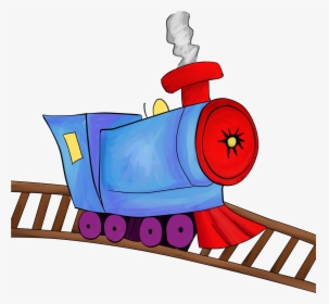 Collection Of Tracks - Cartoon Easy To Draw Train And Tracks, HD Png Download, Free Download