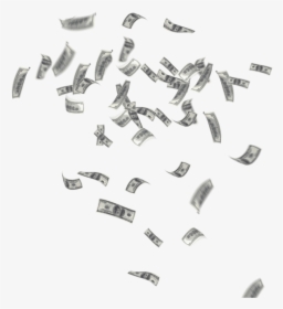 Money-cloud - Transparent Flying Paper Png, Png Download, Free Download