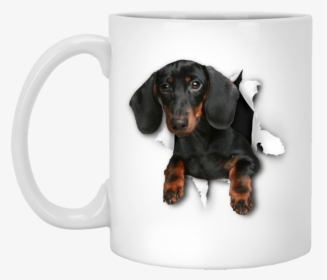 Cute Dachshund 3d Coffee Mugs"  Class= - Mug, HD Png Download, Free Download