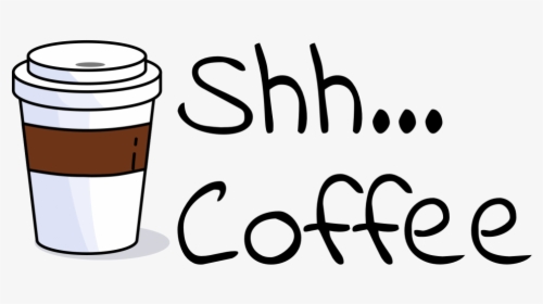 Shh Coffee Logo Black Clipart , Png Download, Transparent Png, Free Download